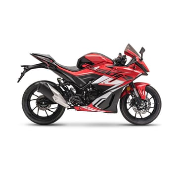 GPX Demon GR250R in Burning Red