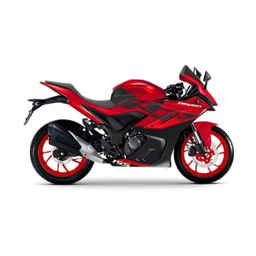 GPX Demon GR165RR Da Corsa in Da Corsa Red